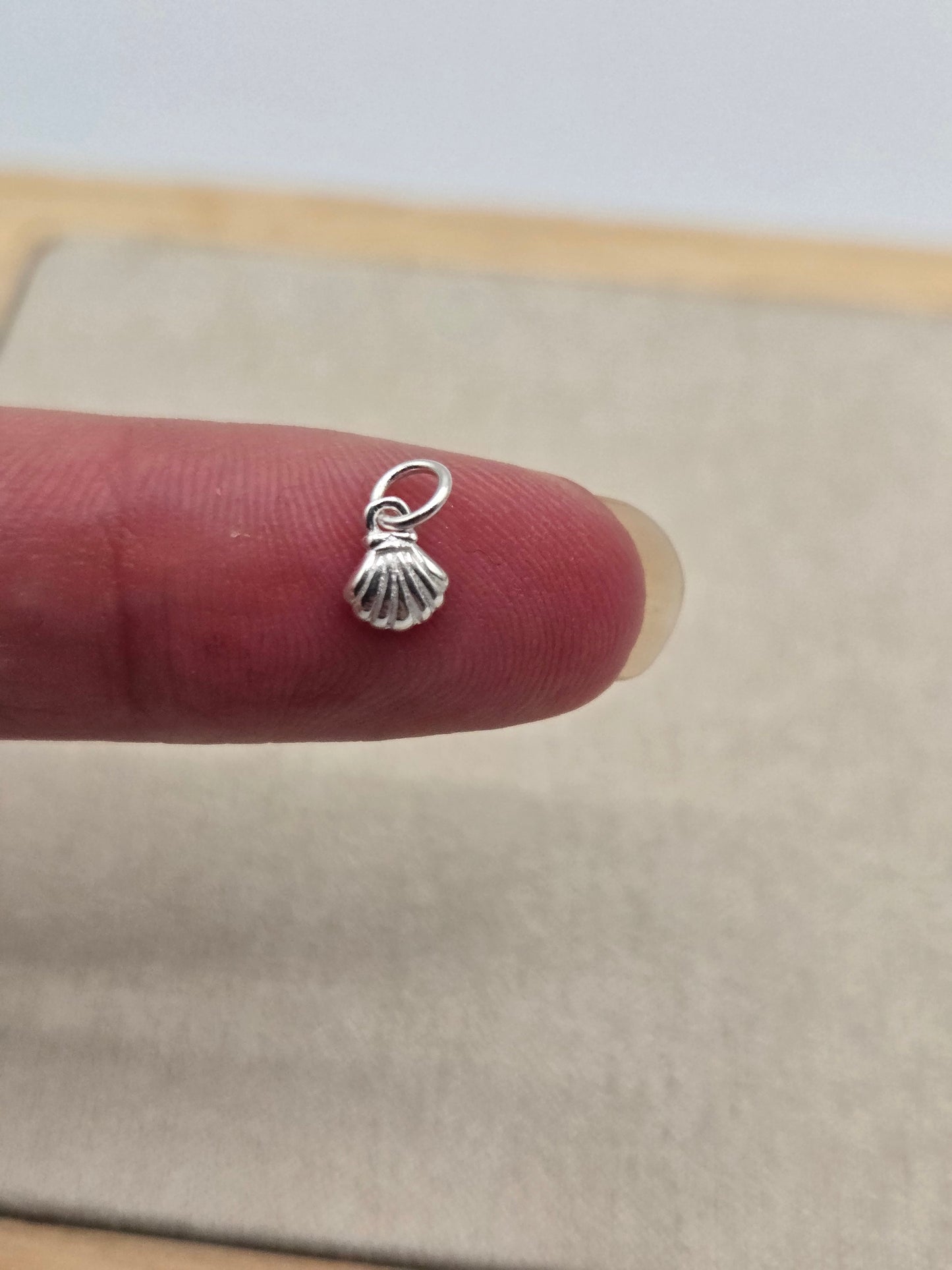 Shell Charm 925 Sterling Silver Permanent Jewellery - UK Supplier