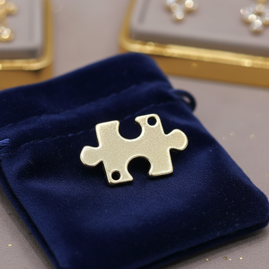 Puzzle Piece Connector 14kt Gold Filled & Sterling Silver
