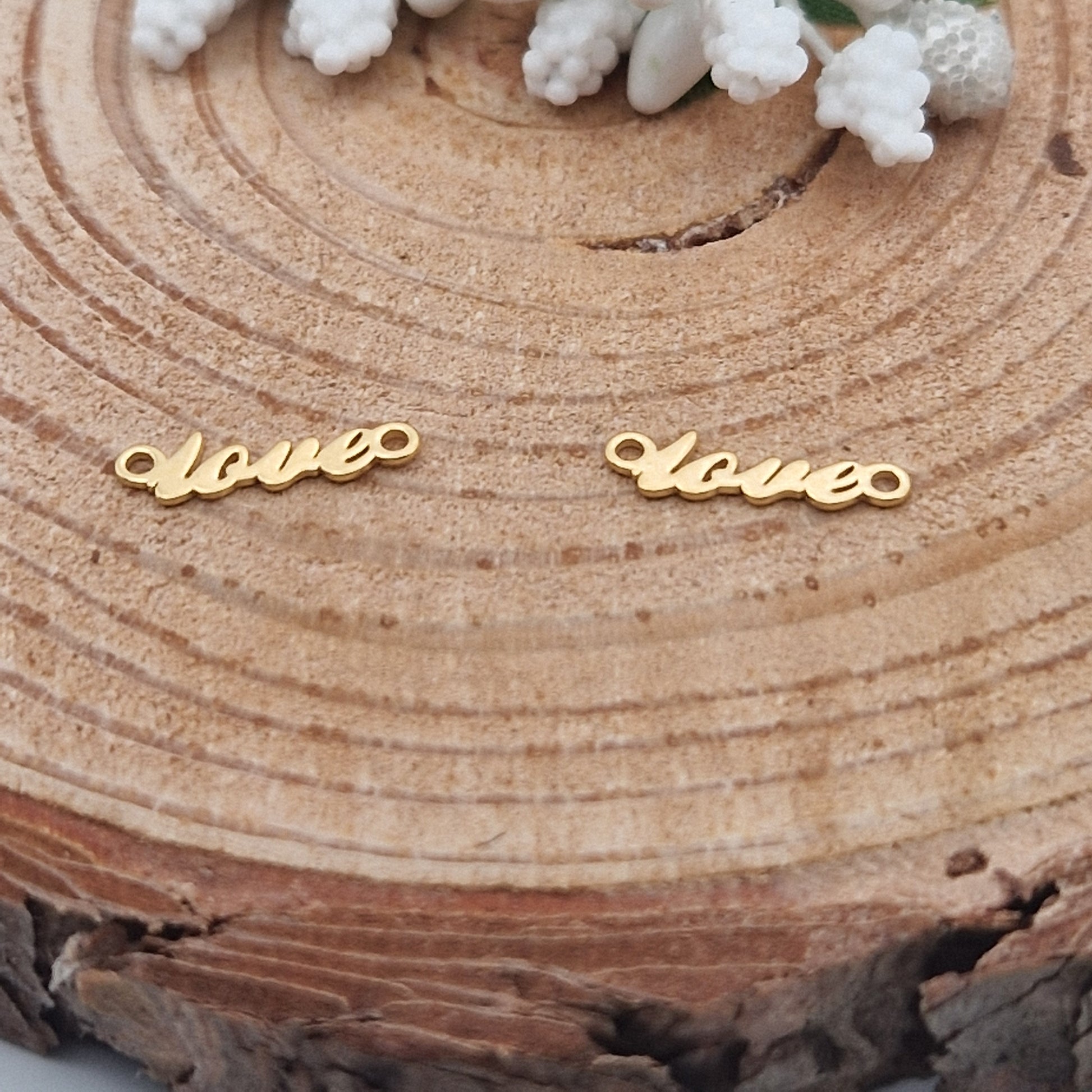 Permenant Jewellery Love Connector Charm, 14kt Gold Filled and 25 Sterling Silver. Permanent Jewellery Supplies 14kt Gold Filled & Sterling Silver, Charms Chains & Connectors. Great for all Permanent Jewellery Artists