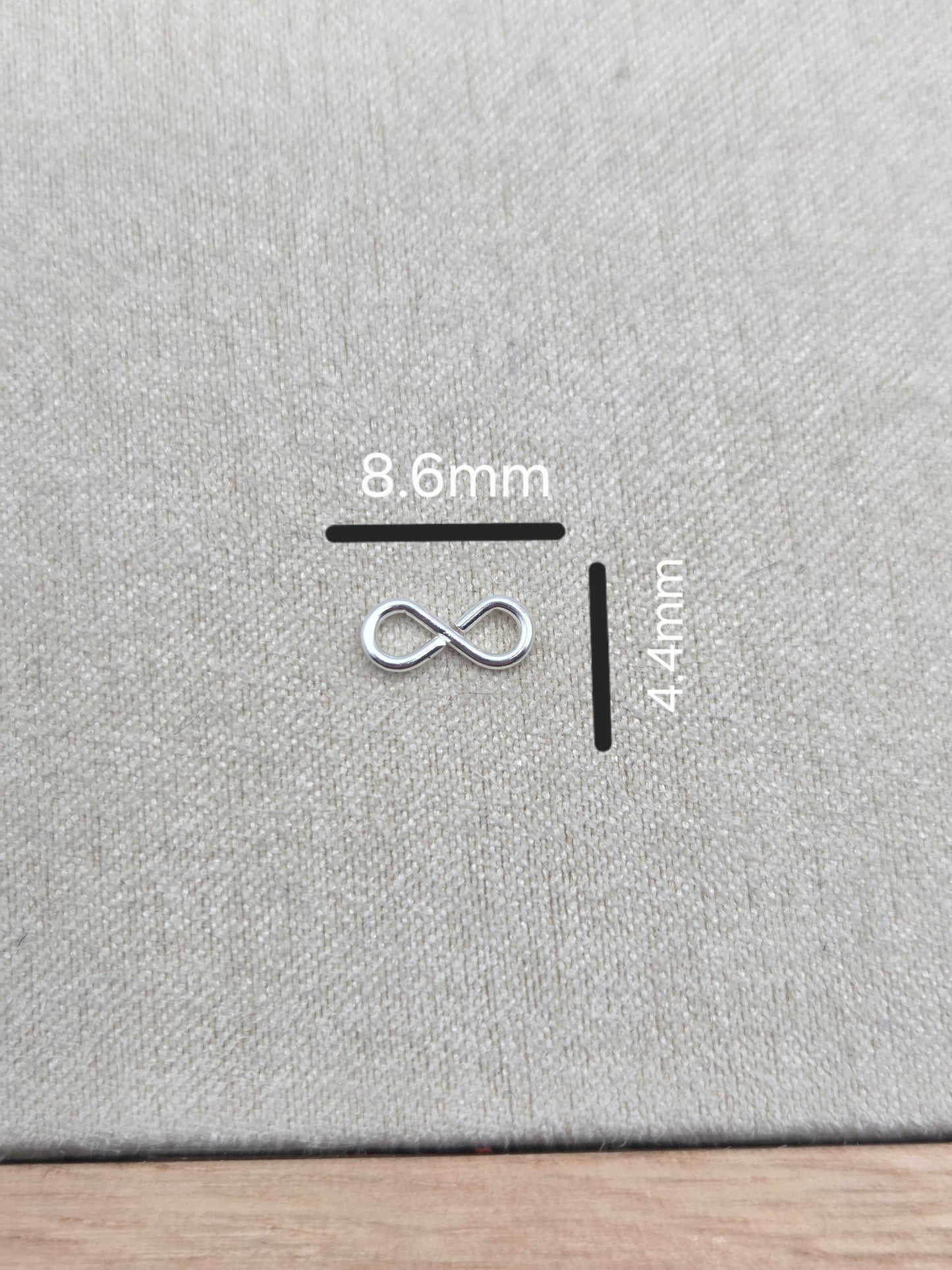 Infinity symbol 14kt Gold Filled/ 925 Sterling Silver Permanent Jewellery - UK Supplies