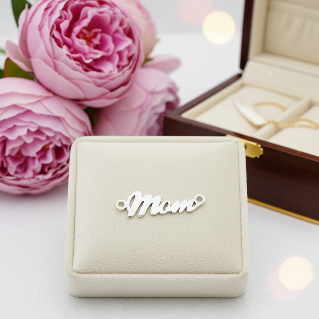 Mom Connector Sterling Silver Permanent Jewellery - UK Supplier